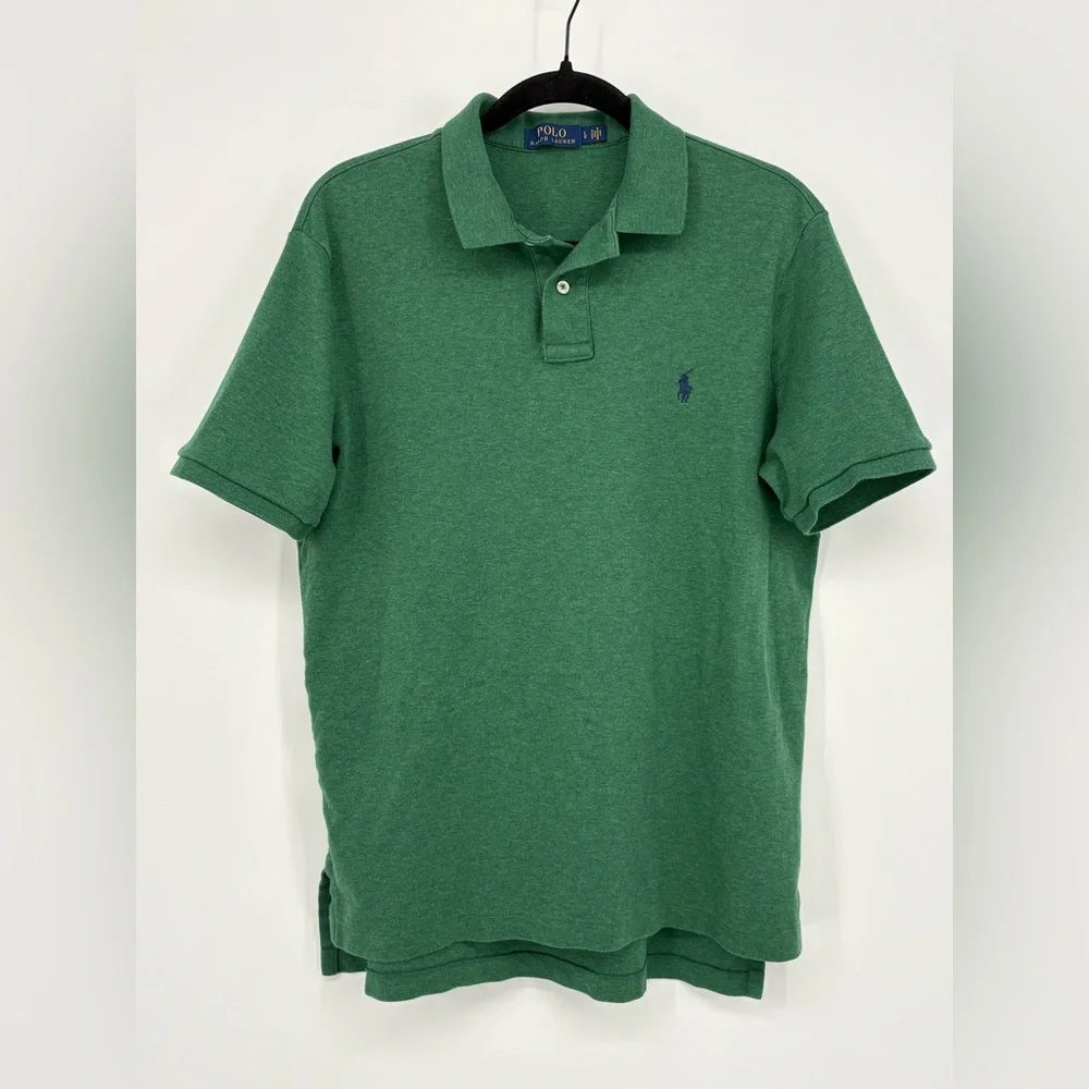 POLO RALPH LAUREN Golf Polo Shirt Green Mens Large